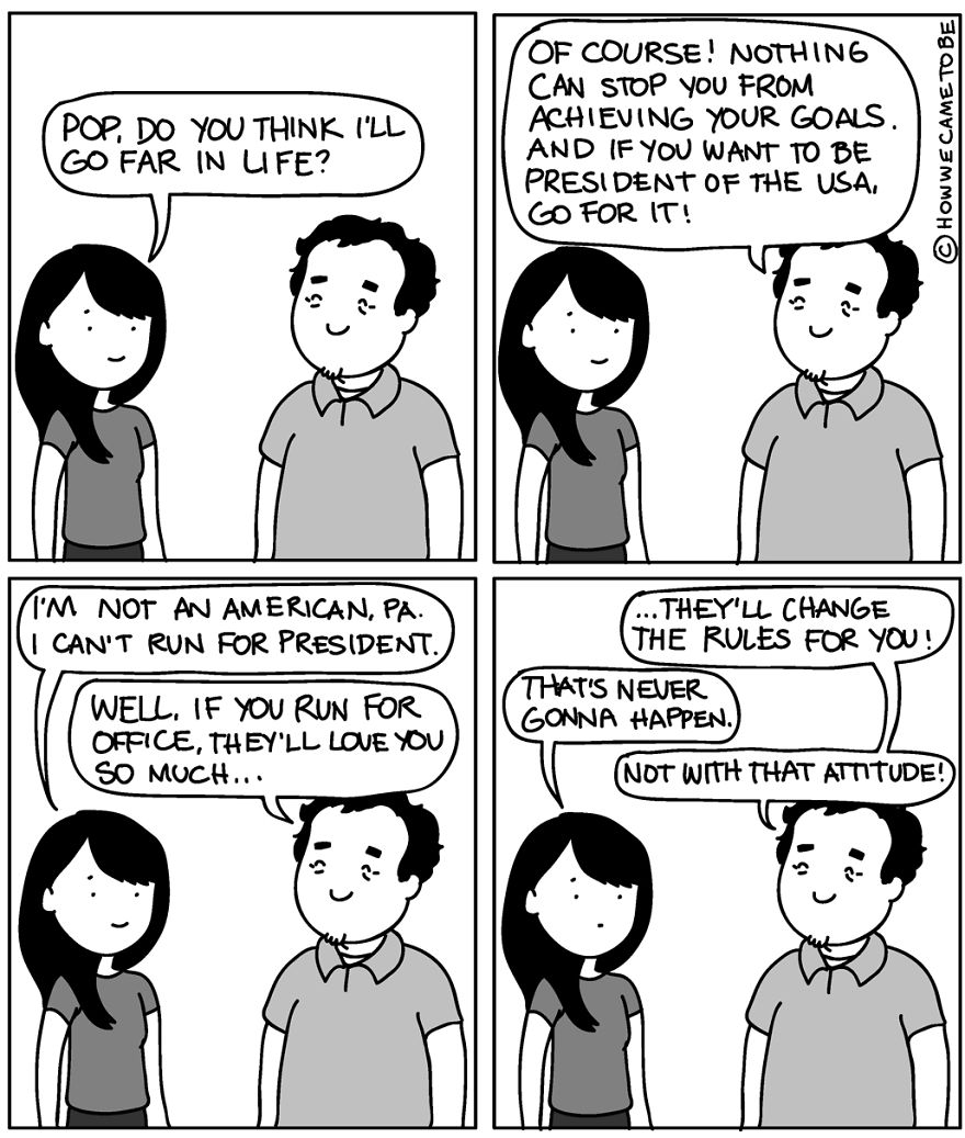 I Illustrated The Stark Differences Between My Mom And Dad — Yet They’ve Been Married For 40 Years I Illustrated The Stark Differences Between My Mom And Dad — Yet They’ve Been Married For 40 Years