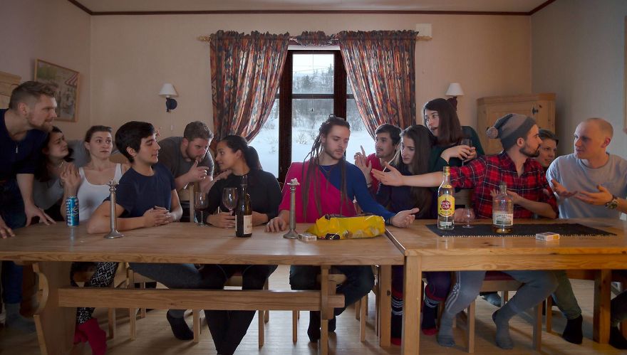 Our Friend Is Using Us To Recreate Famous Art Our Friend Is Using Us To Recreate Famous Art