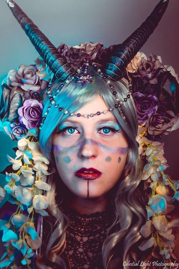 I Make Fantasy Headdresses And My Friend Photographs Them I Make Fantasy Headdresses And My Friend Photographs Them