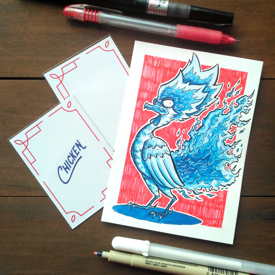 I Made Illustrations From Random Word Combinations I Made Illustrations From Random Word Combinations