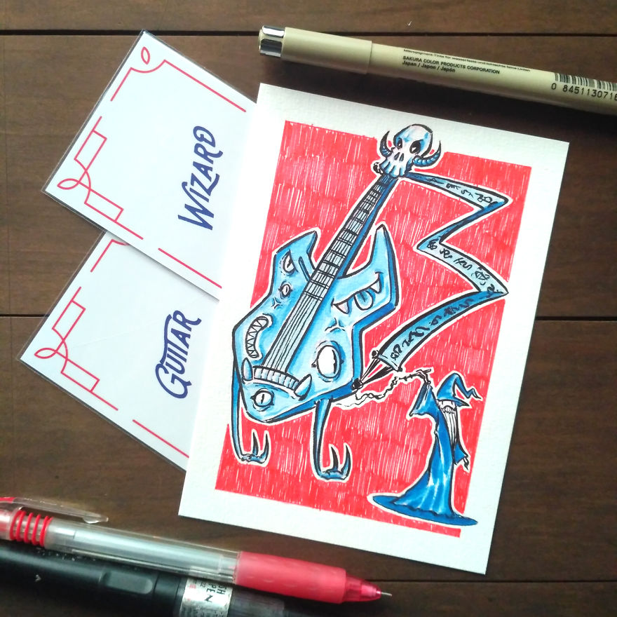 I Made Illustrations From Random Word Combinations I Made Illustrations From Random Word Combinations