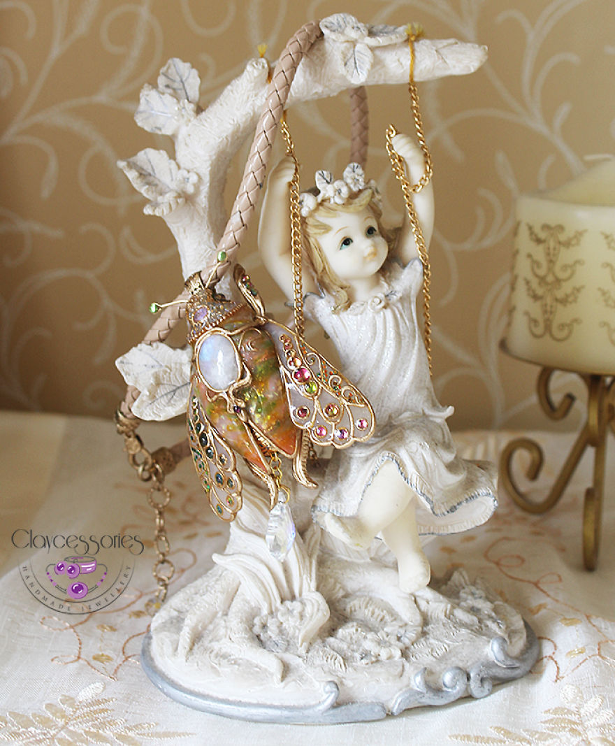 I Use Polymer Clay To Create Unique Art Jewellery