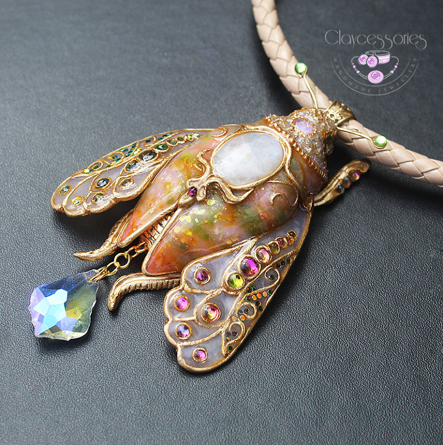 I Use Polymer Clay To Create Unique Art Jewellery