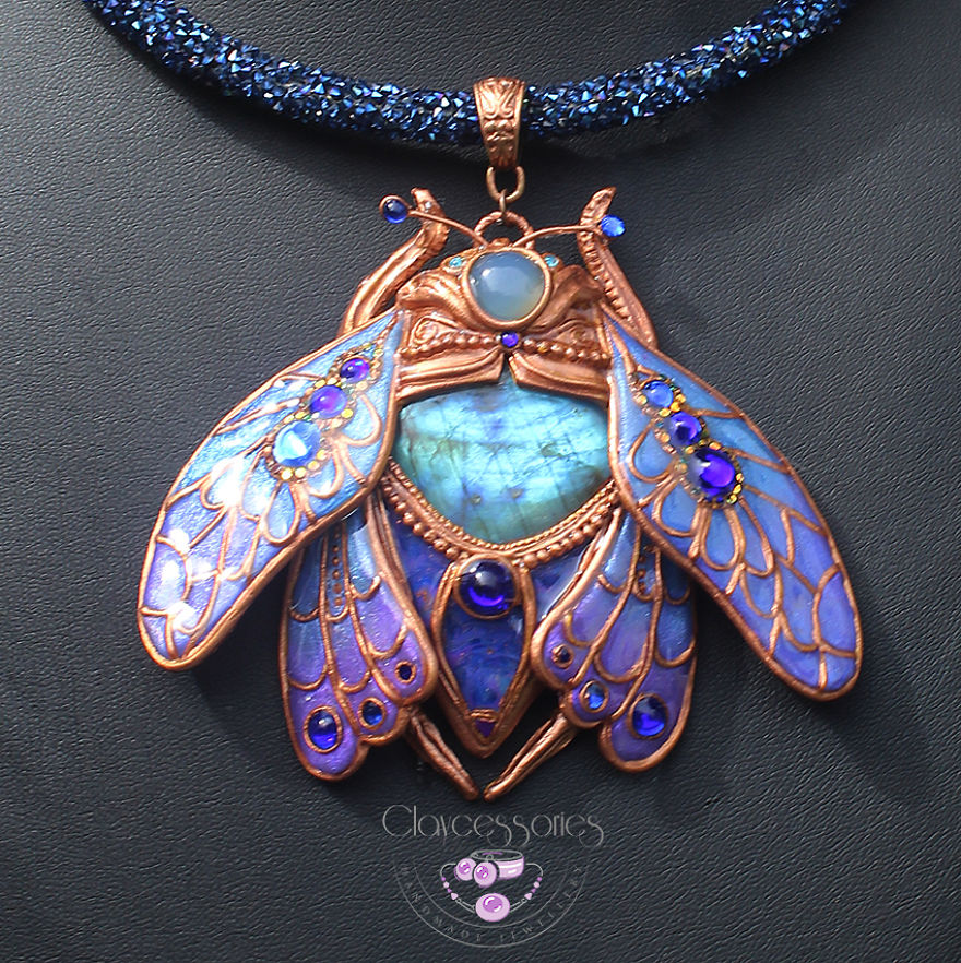 I Use Polymer Clay To Create Unique Art Jewellery