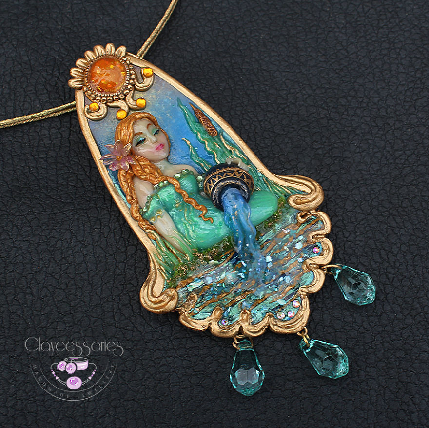 I Use Polymer Clay To Create Unique Art Jewellery