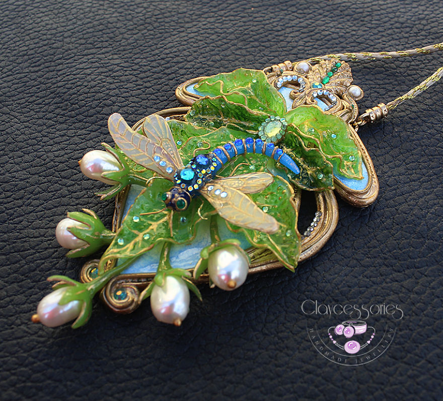 I Use Polymer Clay To Create Unique Art Jewellery