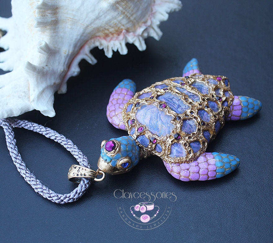 I Use Polymer Clay To Create Unique Art Jewellery