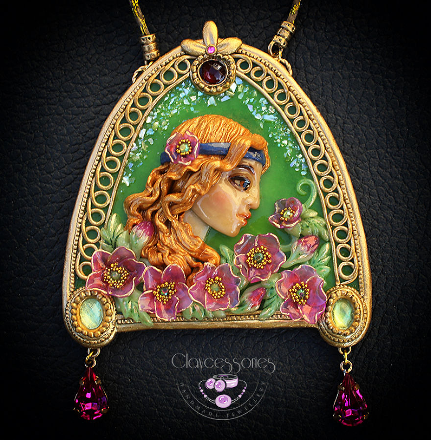 I Use Polymer Clay To Create Unique Art Jewellery