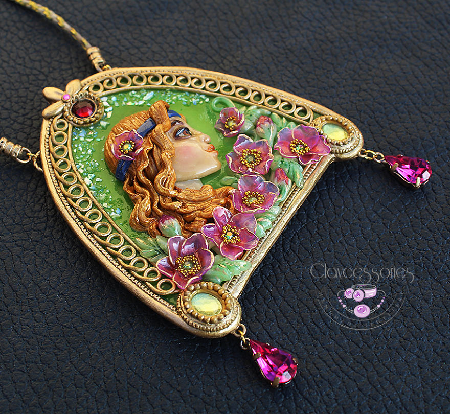 I Use Polymer Clay To Create Unique Art Jewellery