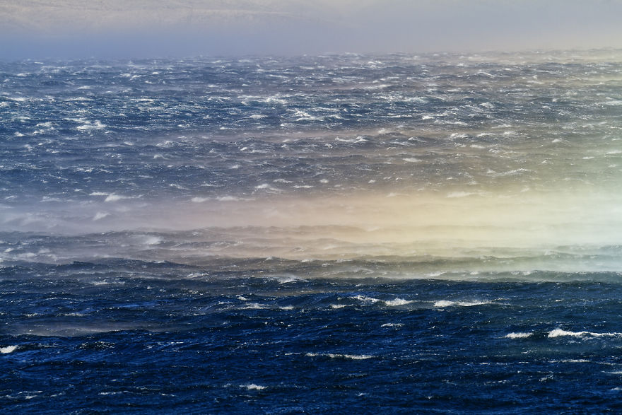 I Photographed Rainbow On The Sea