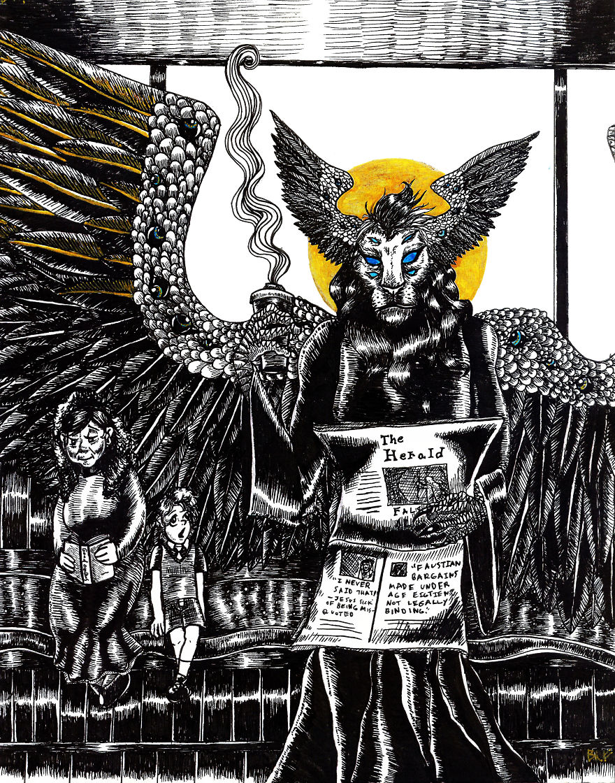 I Made Urban Mythology Scenes From Observing Life’s Mundane Moments I Made Urban Mythology Scenes From Observing Life’s Mundane Moments