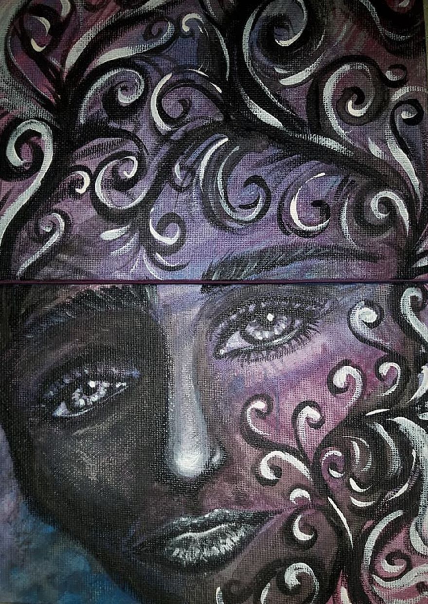 I Paint My Very Own Ideas With Acrylics On Canvas In A Different Way I Paint My Very Own Ideas With Acrylics On Canvas In A Different Way