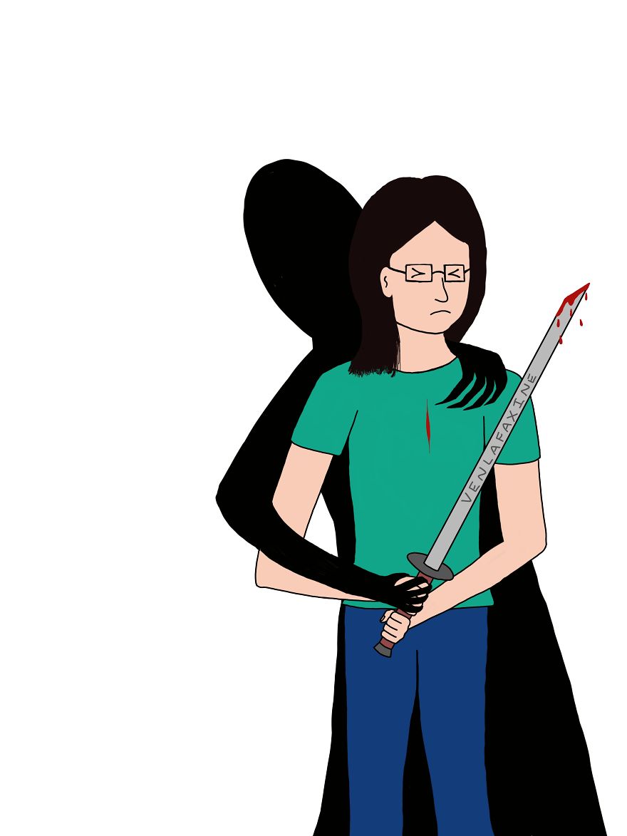 I Find It Hard To Explain What It’s Like To Live With Depression, So I Draw It I Find It Hard To Explain What It’s Like To Live With Depression, So I Draw It