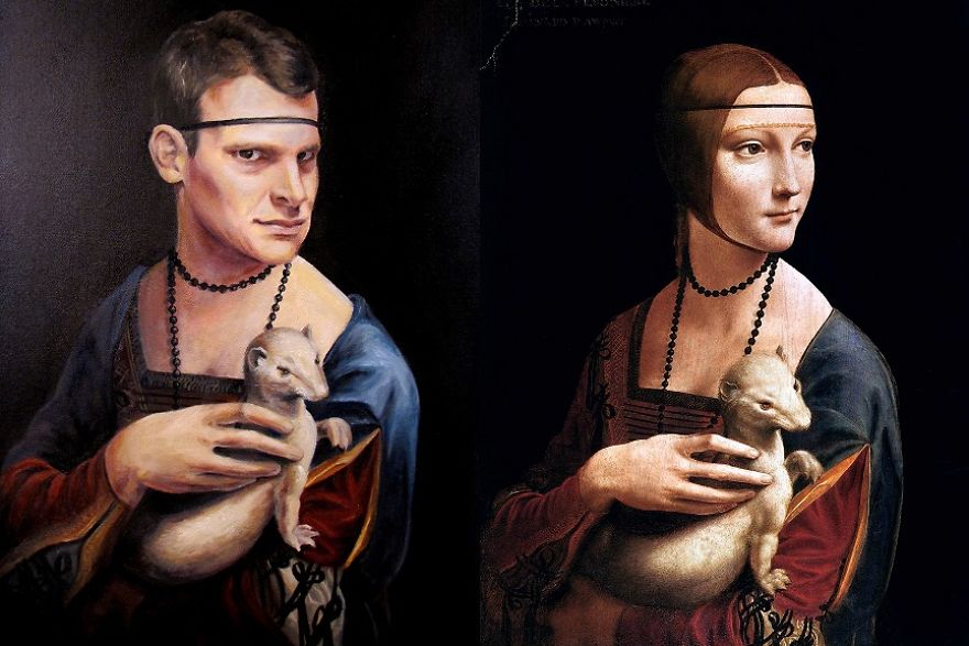 Oil Painting Parodies: Swapping Heads Using Old Paintings Oil Painting Parodies: Swapping Heads Using Old Paintings