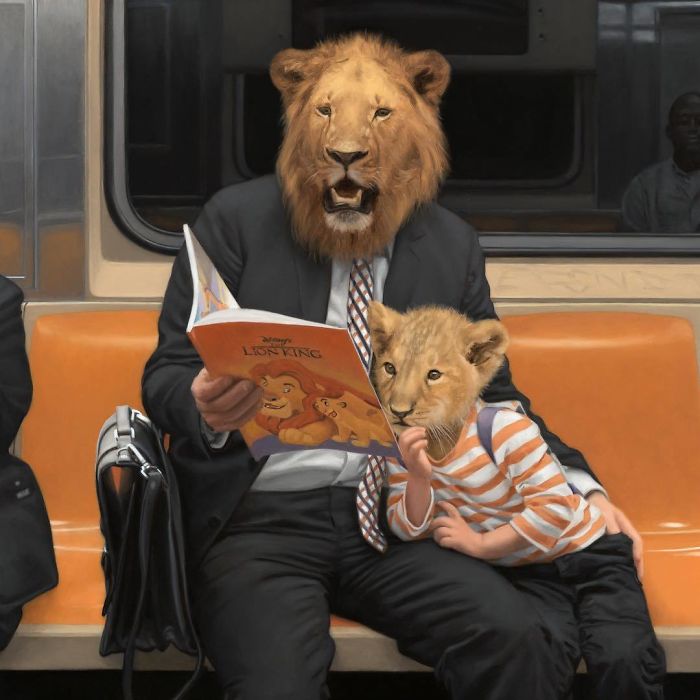 These Surreal Portraits Show How “Wild” The New York Subway Is These Surreal Portraits Show How “Wild” The New York Subway Is