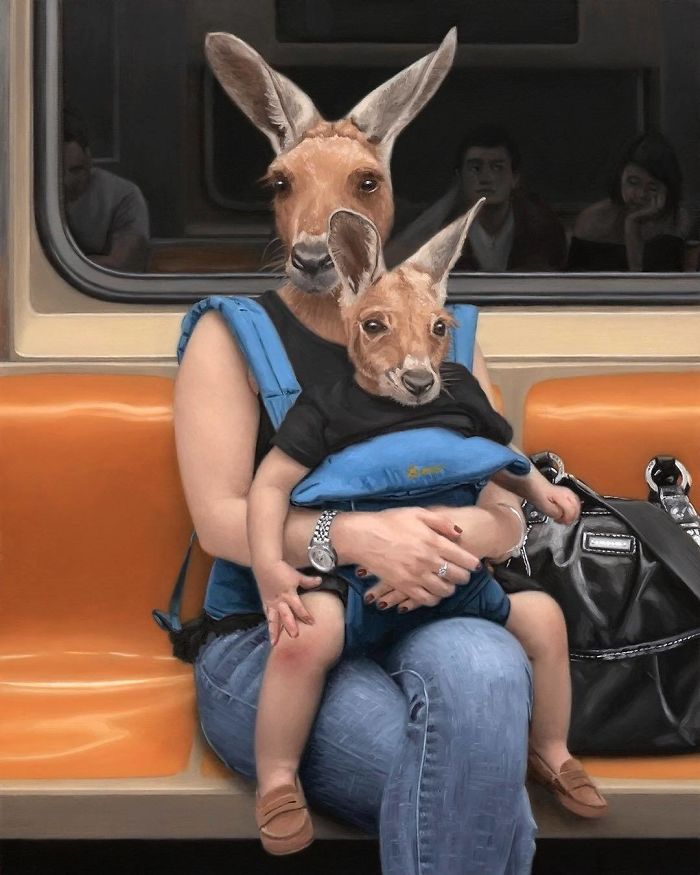 These Surreal Portraits Show How “Wild” The New York Subway Is These Surreal Portraits Show How “Wild” The New York Subway Is