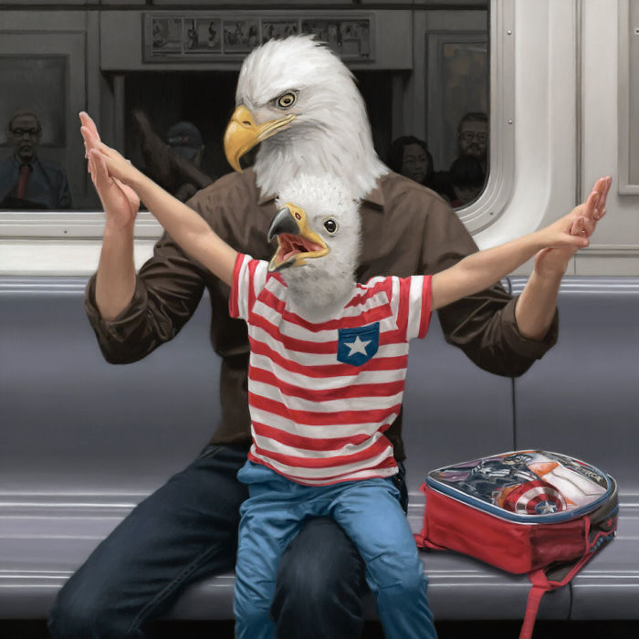 These Surreal Portraits Show How “Wild” The New York Subway Is These Surreal Portraits Show How “Wild” The New York Subway Is