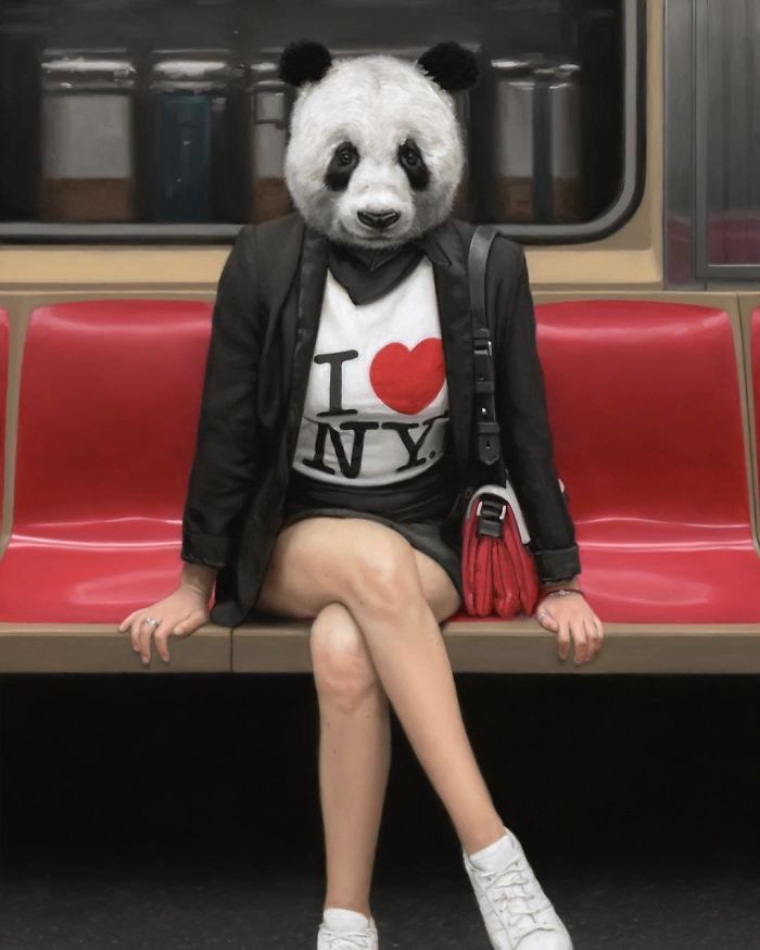 These Surreal Portraits Show How “Wild” The New York Subway Is These Surreal Portraits Show How “Wild” The New York Subway Is