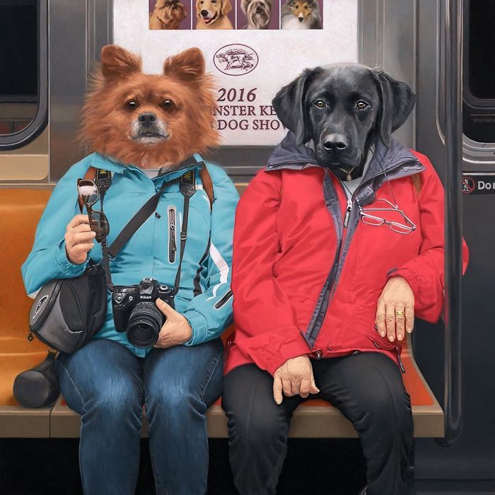 These Surreal Portraits Show How “Wild” The New York Subway Is These Surreal Portraits Show How “Wild” The New York Subway Is