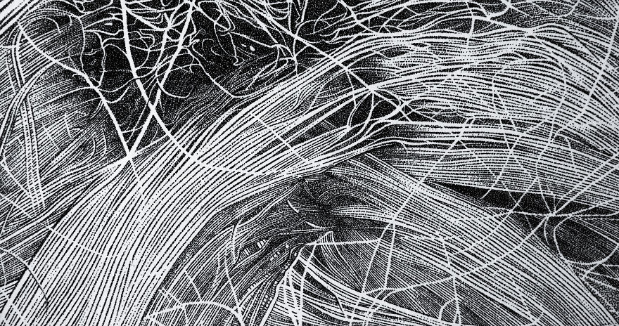 I Drew Sharon Tate Using Dots