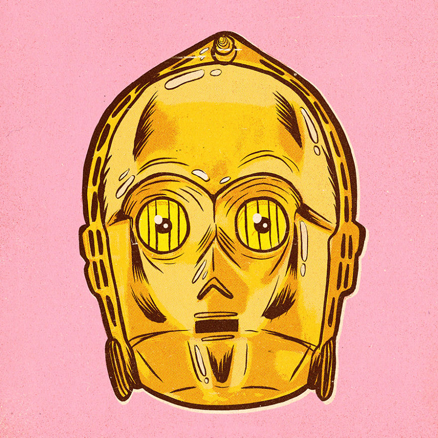 Artist Illustrates Nine Portraits Inspired By The Original Marvel Star Wars Comics Artist Illustrates Nine Portraits Inspired By The Original Marvel Star Wars Comics