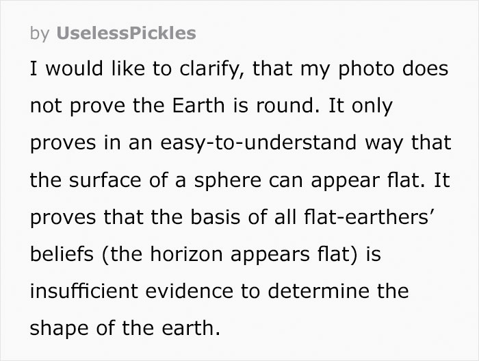 Guy Proves Flat-Earthers Are Wrong In The Most Brilliant Way Guy Proves Flat-Earthers Are Wrong In The Most Brilliant Way