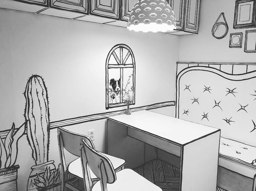 This Unusual Café In Seoul Will Make You Feel Like You Walked Into A Cartoon This Unusual Café In Seoul Will Make You Feel Like You Walked Into A Cartoon