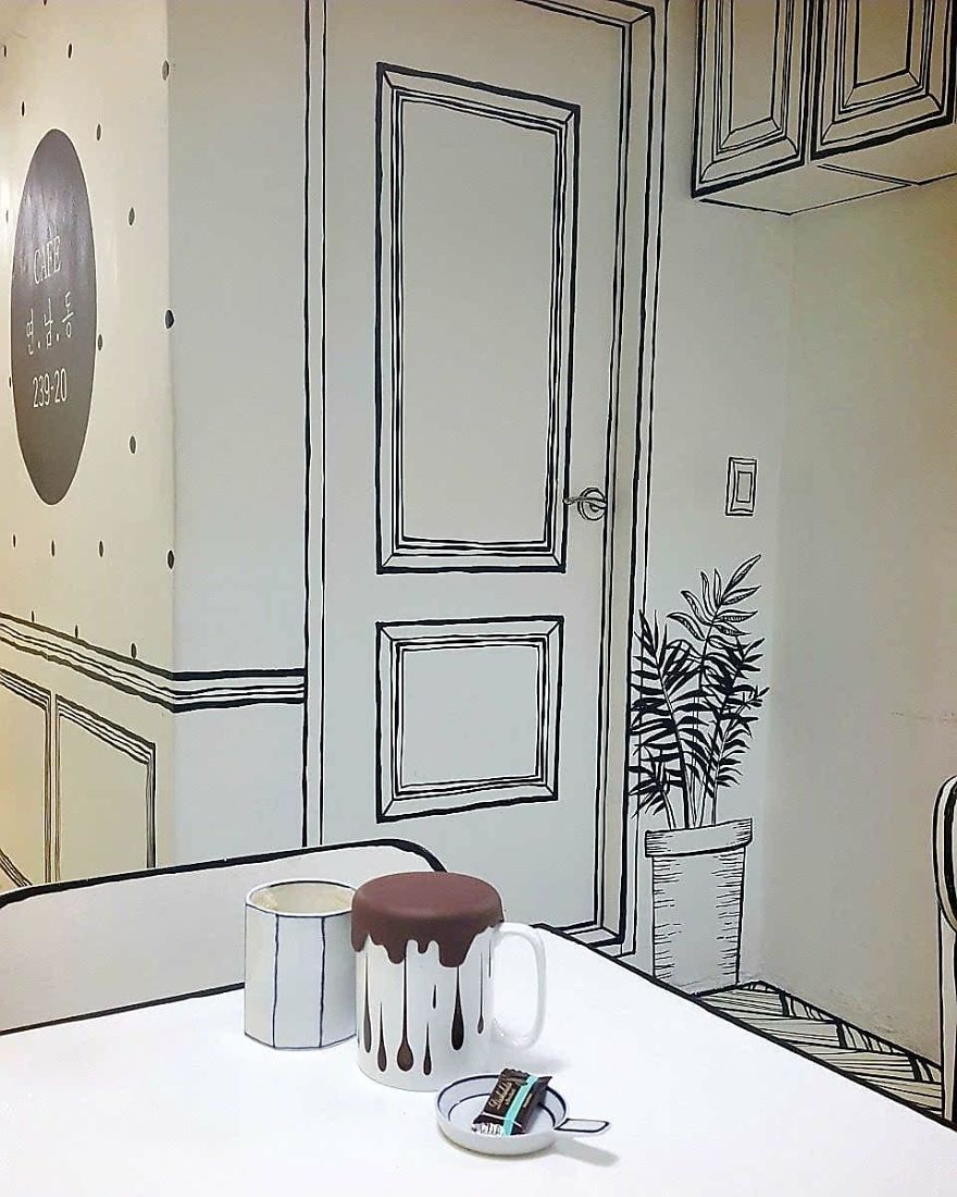 This Unusual Café In Seoul Will Make You Feel Like You Walked Into A Cartoon This Unusual Café In Seoul Will Make You Feel Like You Walked Into A Cartoon