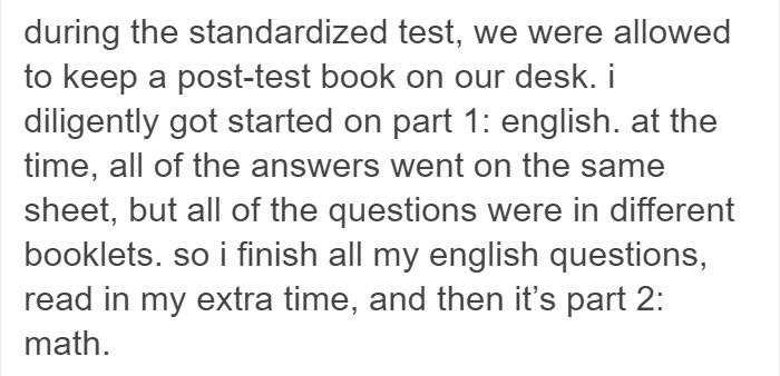 This Woman Blamed The School System For Failing A Math Test, But Not Everyone Agrees This Woman Blamed The School System For Failing A Math Test, But Not Everyone Agrees