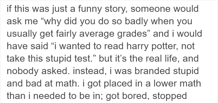 This Woman Blamed The School System For Failing A Math Test, But Not Everyone Agrees This Woman Blamed The School System For Failing A Math Test, But Not Everyone Agrees