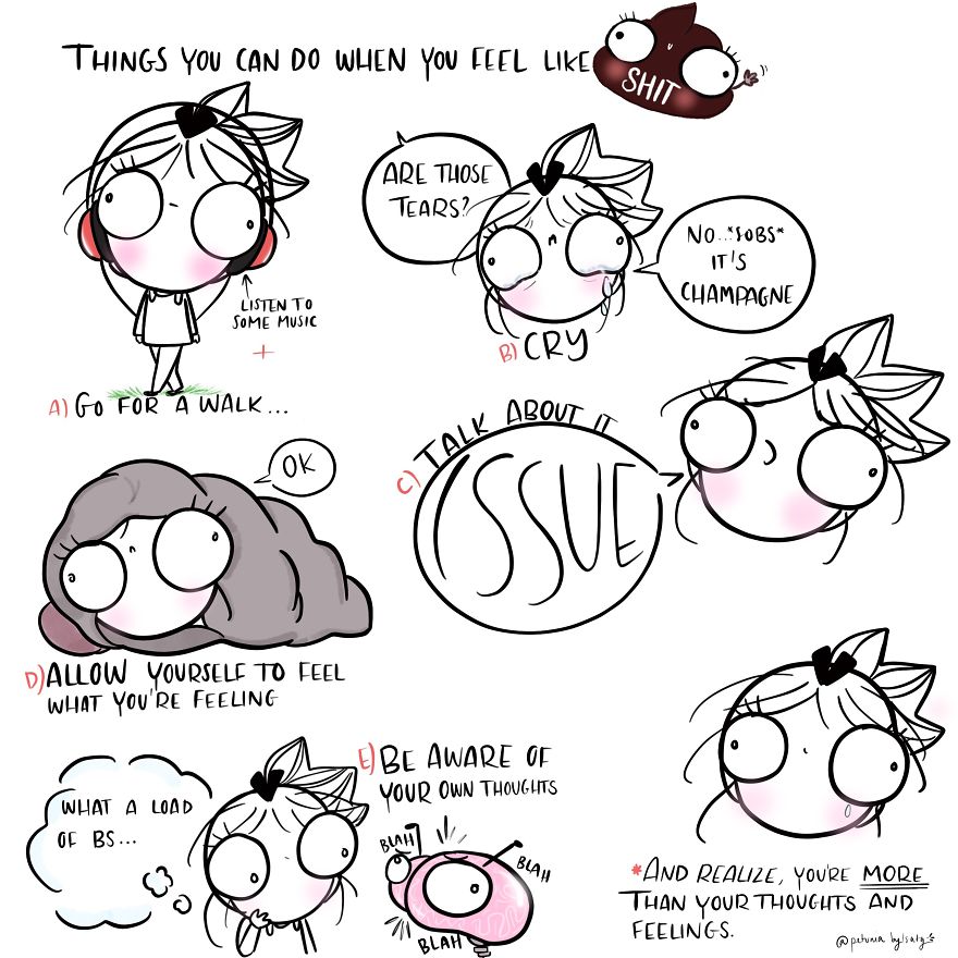 I Draw Relatable Comics About Petunia Who Helps Me To Look At Life From A Humorous Perspective