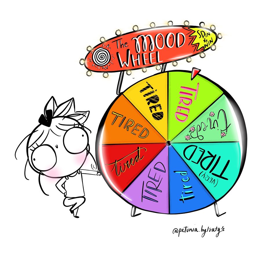 I Draw Relatable Comics About Petunia Who Helps Me To Look At Life From A Humorous Perspective