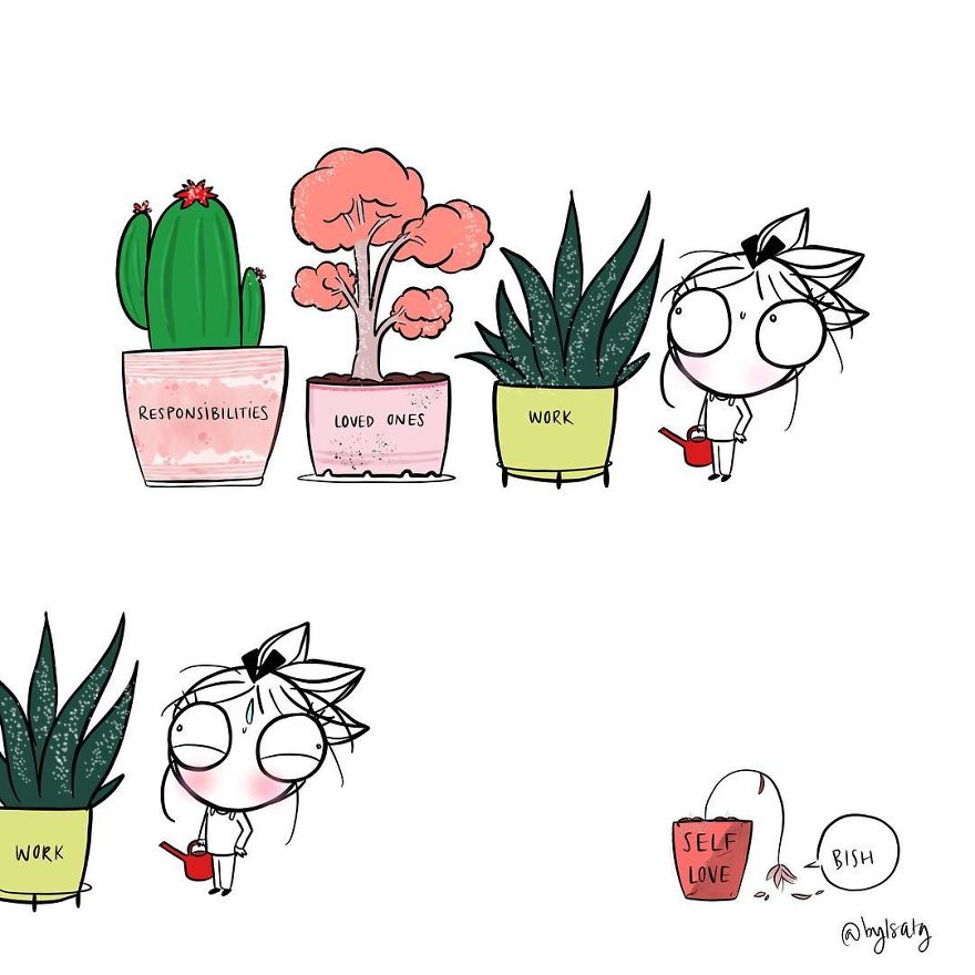 I Draw Relatable Comics About Petunia Who Helps Me To Look At Life From A Humorous Perspective