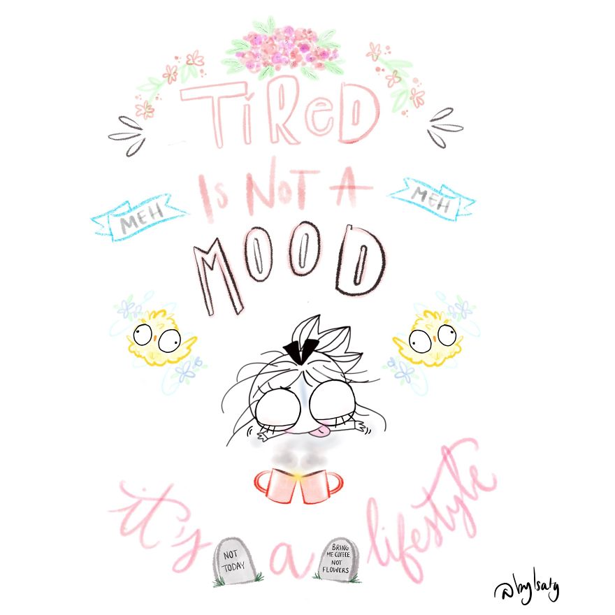 I Draw Relatable Comics About Petunia Who Helps Me To Look At Life From A Humorous Perspective