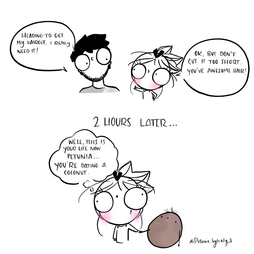 I Draw Relatable Comics About Petunia Who Helps Me To Look At Life From A Humorous Perspective