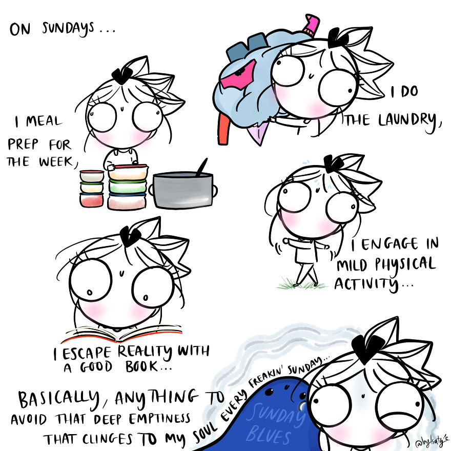 I Draw Relatable Comics About Petunia Who Helps Me To Look At Life From A Humorous Perspective