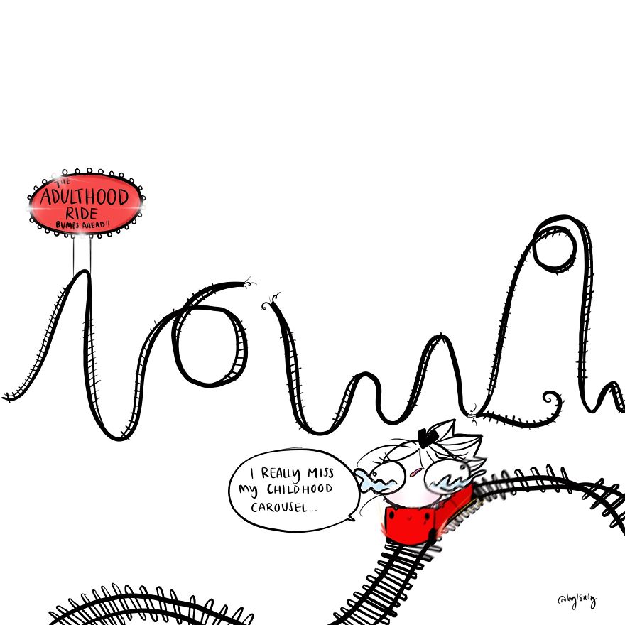 I Draw Relatable Comics About Petunia Who Helps Me To Look At Life From A Humorous Perspective