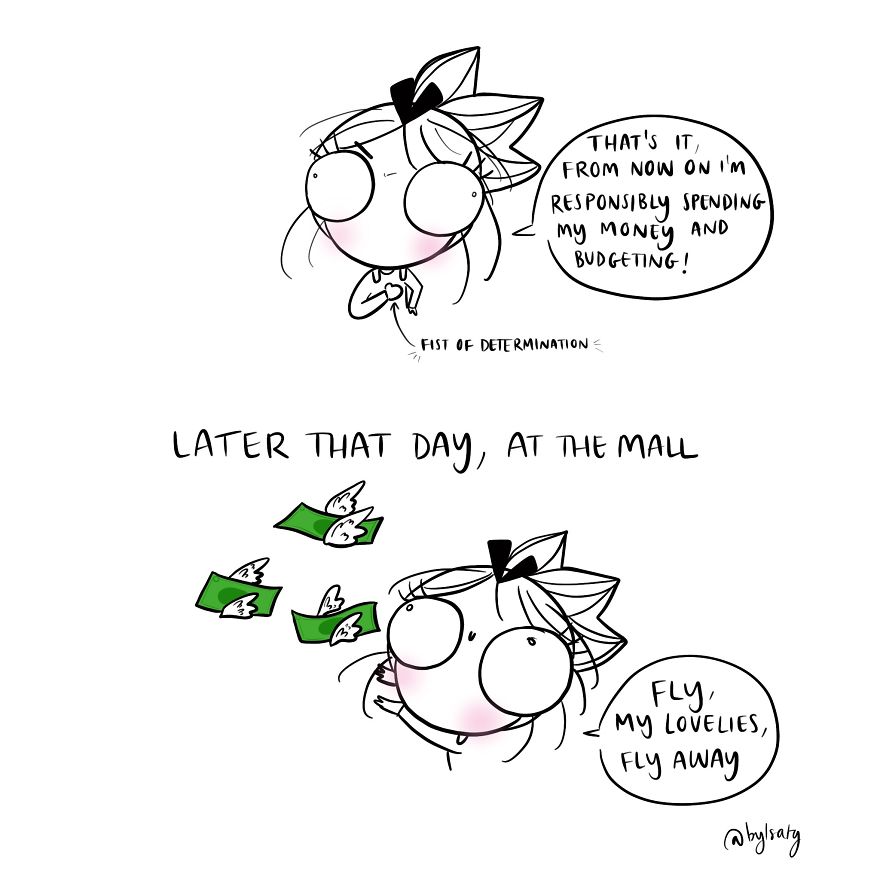 I Draw Relatable Comics About Petunia Who Helps Me To Look At Life From A Humorous Perspective