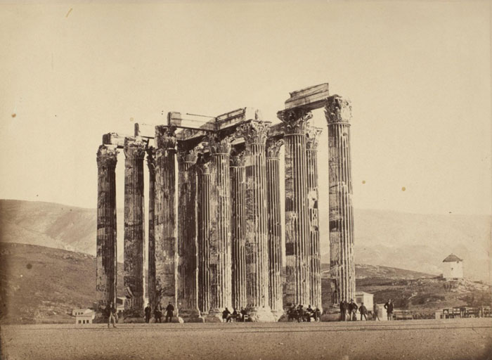 Guy Notices Something Odd On Top Of Zeus’ Temple In 1858 Photo, Discovers What They Don’t Teach At School Guy Notices Something Odd On Top Of Zeus’ Temple In 1858 Photo, Discovers What They Don’t Teach At School
