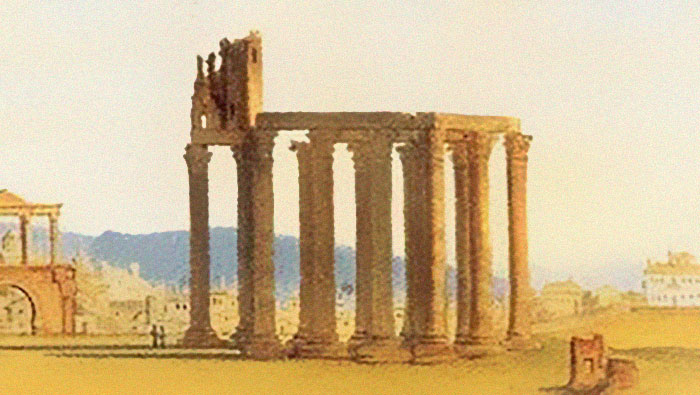Guy Notices Something Odd On Top Of Zeus’ Temple In 1858 Photo, Discovers What They Don’t Teach At School Guy Notices Something Odd On Top Of Zeus’ Temple In 1858 Photo, Discovers What They Don’t Teach At School