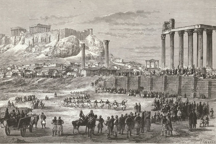 Guy Notices Something Odd On Top Of Zeus’ Temple In 1858 Photo, Discovers What They Don’t Teach At School Guy Notices Something Odd On Top Of Zeus’ Temple In 1858 Photo, Discovers What They Don’t Teach At School