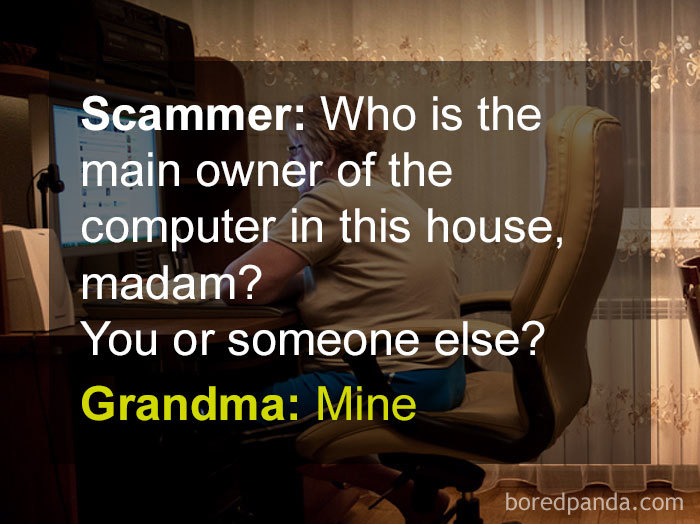 A Scammer Thought He Was Scamming A 83-Year-Old Grandma But Ended Up Getting The Lesson Of A Lifetime A Scammer Thought He Was Scamming A 83-Year-Old Grandma But Ended Up Getting The Lesson Of A Lifetime