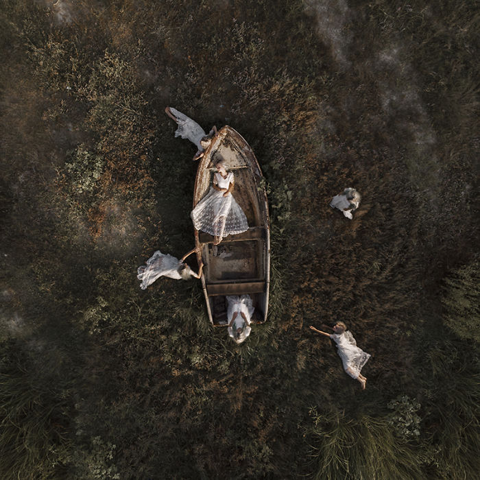 My New Project Called &#8220;Love Yourself&#8221; Features Surreal Photographs Taken From Above