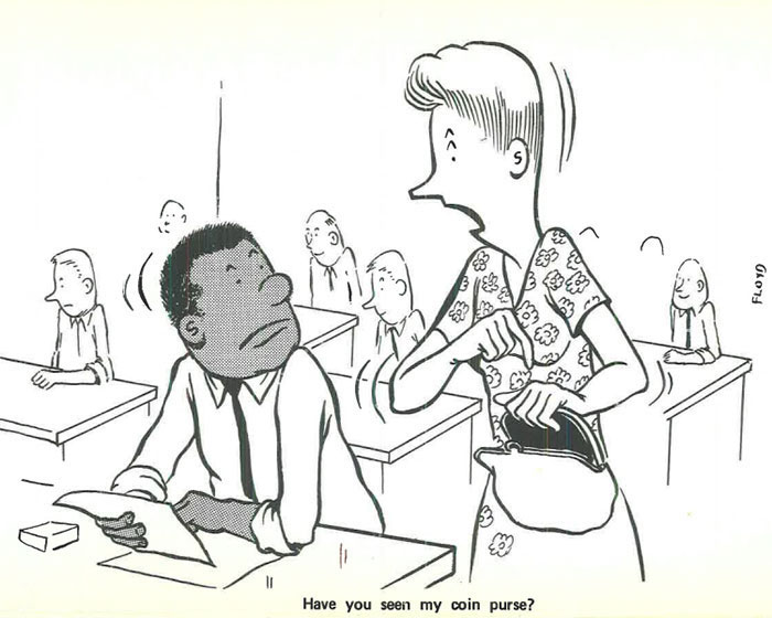 This Black Guy Drew What It Was Like Being The Only Black Man In A White Office In The 60s, And It’s Worse Than You Think This Black Guy Drew What It Was Like Being The Only Black Man In A White Office In The 60s, And It’s Worse Than You Think