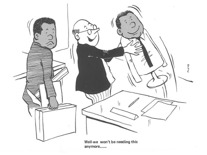 This Black Guy Drew What It Was Like Being The Only Black Man In A White Office In The 60s, And It’s Worse Than You Think This Black Guy Drew What It Was Like Being The Only Black Man In A White Office In The 60s, And It’s Worse Than You Think
