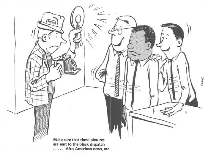 This Black Guy Drew What It Was Like Being The Only Black Man In A White Office In The 60s, And It’s Worse Than You Think This Black Guy Drew What It Was Like Being The Only Black Man In A White Office In The 60s, And It’s Worse Than You Think