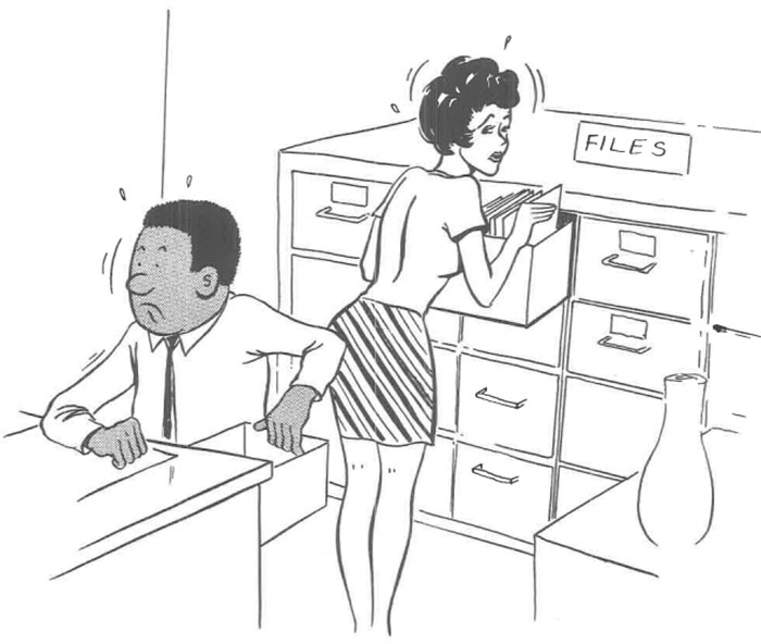 This Black Guy Drew What It Was Like Being The Only Black Man In A White Office In The 60s, And It’s Worse Than You Think This Black Guy Drew What It Was Like Being The Only Black Man In A White Office In The 60s, And It’s Worse Than You Think