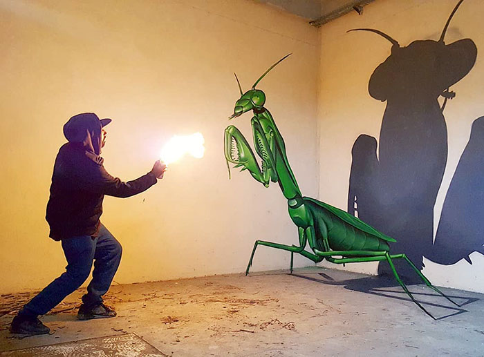 Portuguese Street Artist Paints 3D Creature Graffiti And It&#8217;s Not For The Faint Of Heart (39 Pics)