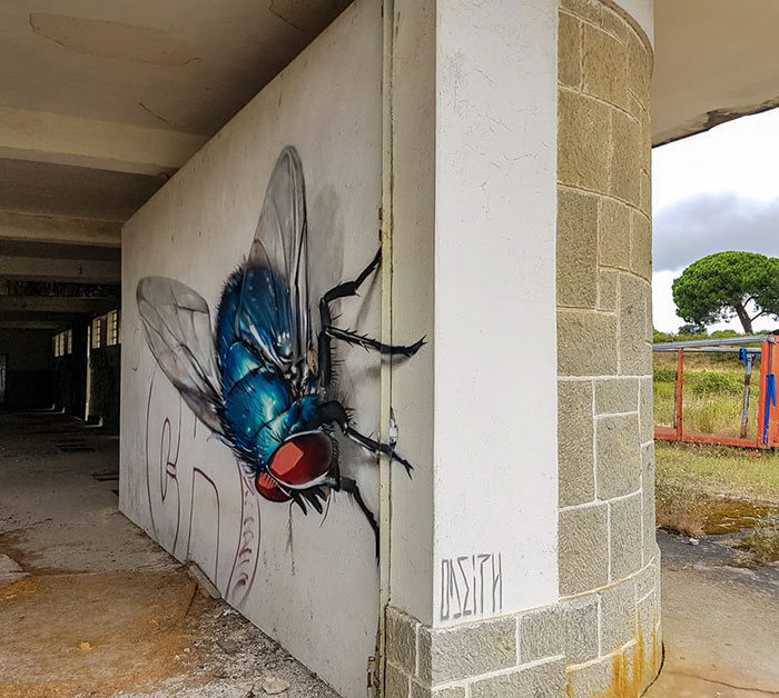 Portuguese Street Artist Paints 3D Creature Graffiti And It&#8217;s Not For The Faint Of Heart (39 Pics)