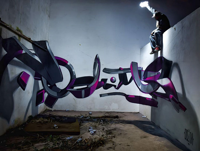 Portuguese Street Artist Paints 3D Creature Graffiti And It&#8217;s Not For The Faint Of Heart (39 Pics)